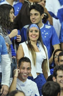 Torcidas de Cruzeiro e San Lorenzo no Mineiro, em duelo das quartas de final da Libertadores