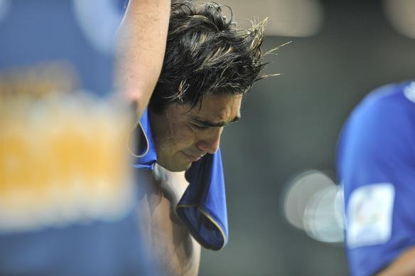 A tristeza dos cruzeirenses com a eliminao na Copa Libertadores