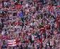 Torcidas do Real e Atltico de Madrid durante o jogo