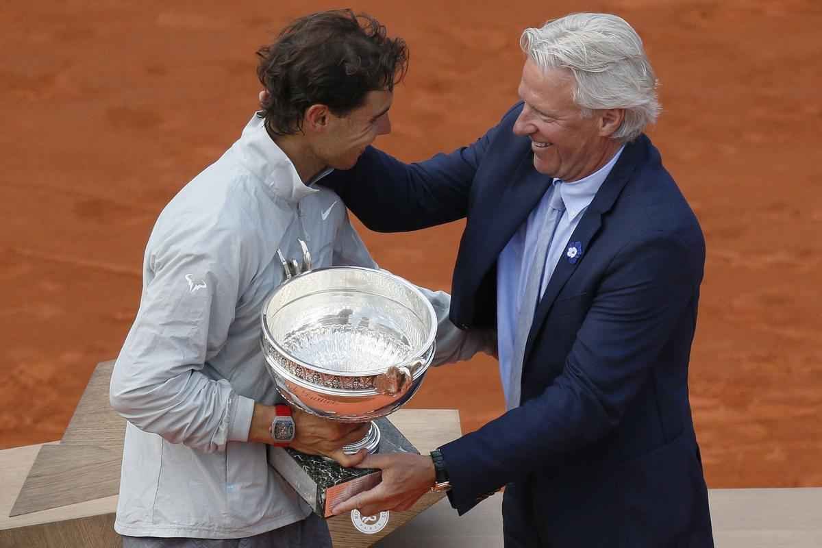 Imagens da final entre Rafael Nadal e Novak Djokovic. Espanhol vence por 3 sets a 1