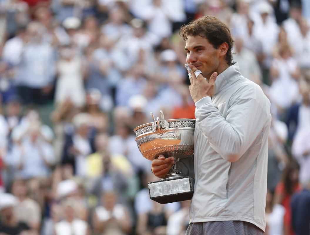 Imagens da final entre Rafael Nadal e Novak Djokovic. Espanhol vence por 3 sets a 1