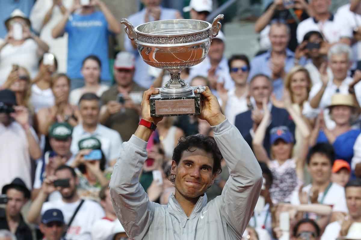 Imagens da final entre Rafael Nadal e Novak Djokovic. Espanhol vence por 3 sets a 1