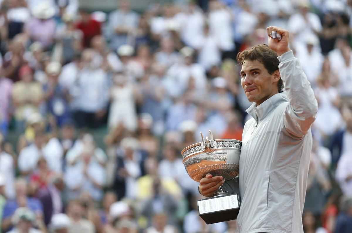 Imagens da final entre Rafael Nadal e Novak Djokovic. Espanhol vence por 3 sets a 1