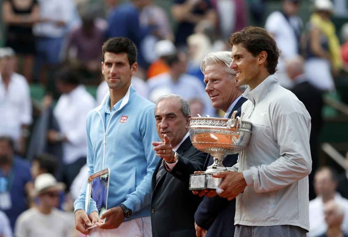 Imagens da final entre Rafael Nadal e Novak Djokovic. Espanhol vence por 3 sets a 1