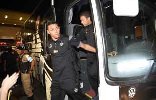 Jogadores do Atltico embarcaram nesta segunda-feira para uma intertemporada na China