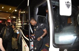Jogadores do Atltico embarcaram nesta segunda-feira para uma intertemporada na China