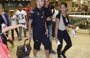 Jogadores do Atltico embarcaram nesta segunda-feira para uma intertemporada na China