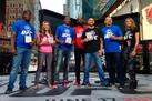 Jon Jones, Carlos Condit, Miesha Tate e Chuck Liddell estiveram em Nova York para divulgar novo game do UFC