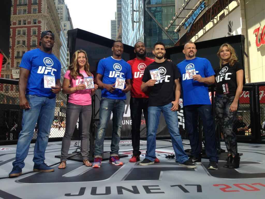 Fotos: pr-lanamento do EA Sports UFC