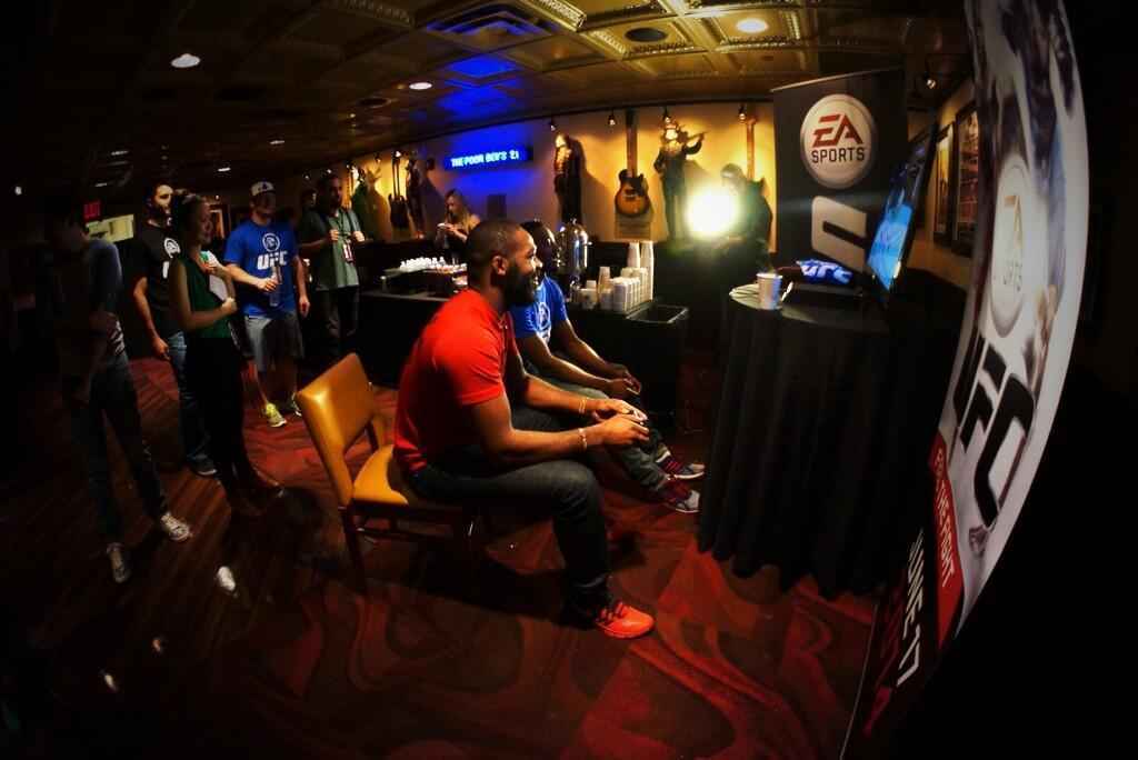 Fotos: pr-lanamento do EA Sports UFC