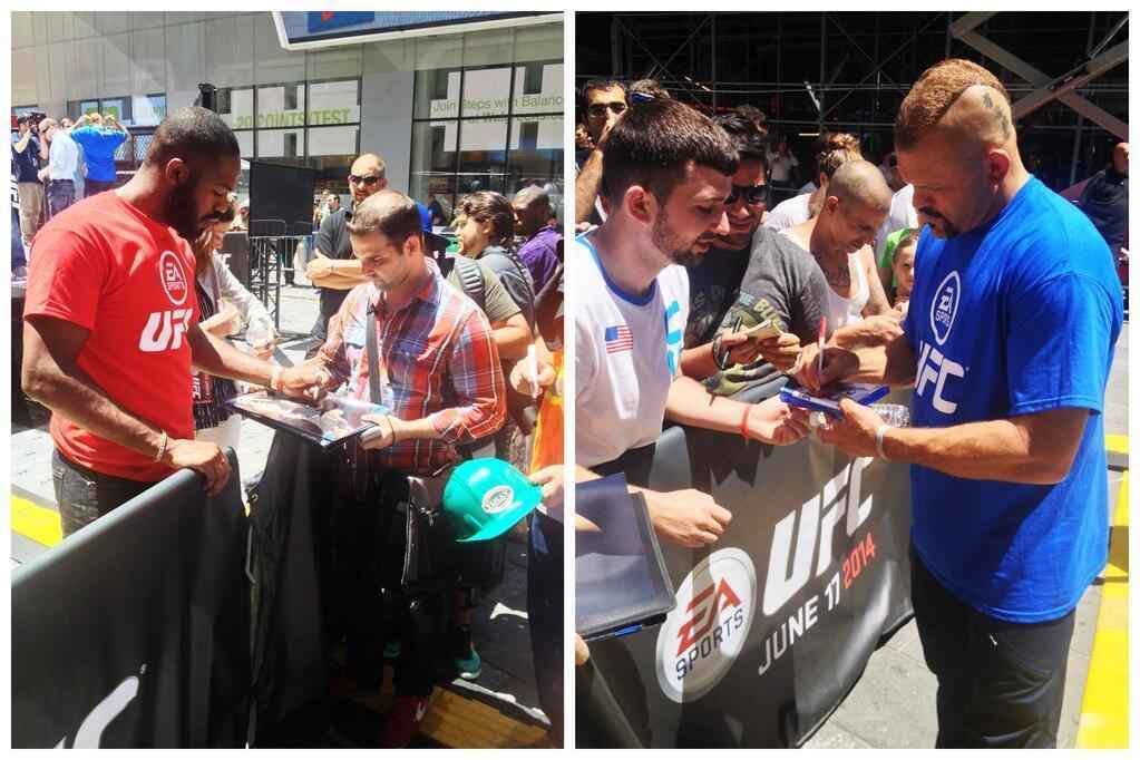 Fotos: pr-lanamento do EA Sports UFC
