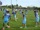 Cruzeiro treinou nesta quinta-feira no Holly Cross College, em Worcester, no estado de Massachusetts