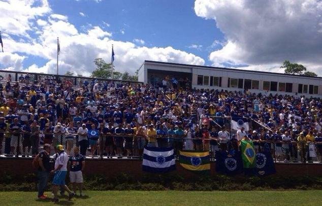Cruzeirenses esgotaram os 6 mil ingressos no Bowditch Stadium, nos Estados Unidos