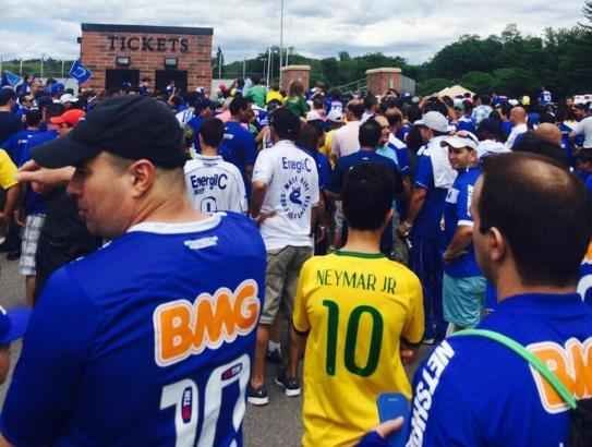Cruzeirenses esgotaram os 6 mil ingressos no Bowditch Stadium, nos Estados Unidos