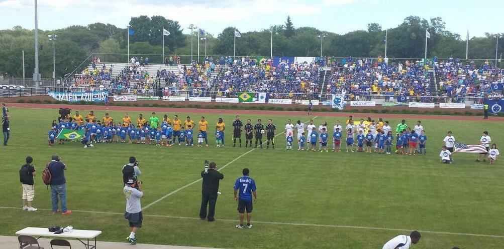Cruzeirenses esgotaram os 6 mil ingressos no Bowditch Stadium, nos Estados Unidos