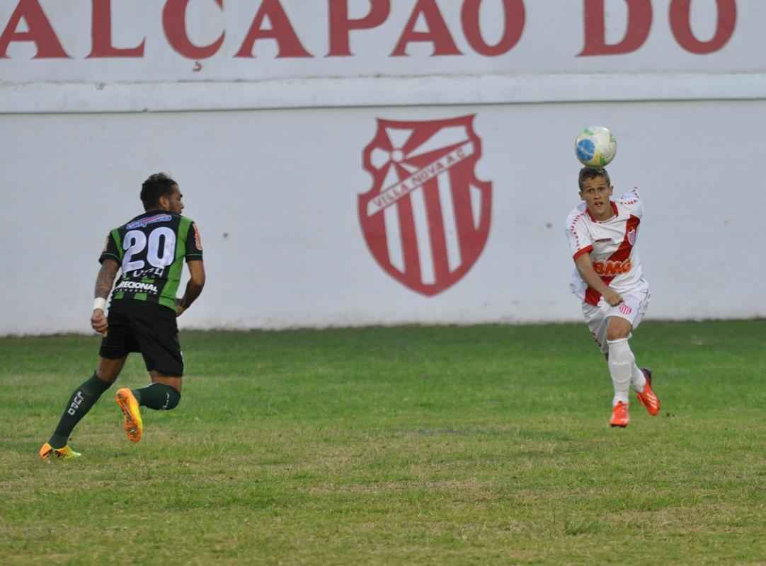 Com gols de Jnior Nego e Tch, Amrica venceu amistoso contra o Villa Nova, que descontou graas  finalizao de Geovane