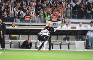 Imagens do jogo entre Atltico e Lans, no Mineiro, pela final da Recopa Sul-Americana