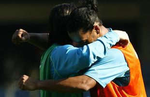 Imagens de arquivo de 2008: Messi e Ronaldinho voltaro a jogar juntos nesta sexta-feira, em Portugal, na despedida de Deco