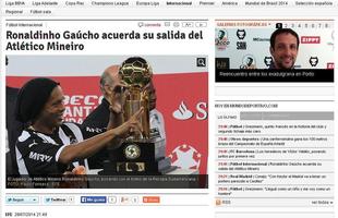 O espanhol 'Mundo Deportivo' noticia o acordo entre Atltico e R10 para a resciso
