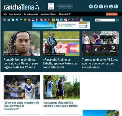 O caderno de esporte do argentino 'La Nación' diz que, apesar da rescisão, Ronaldinho jogará até os 42