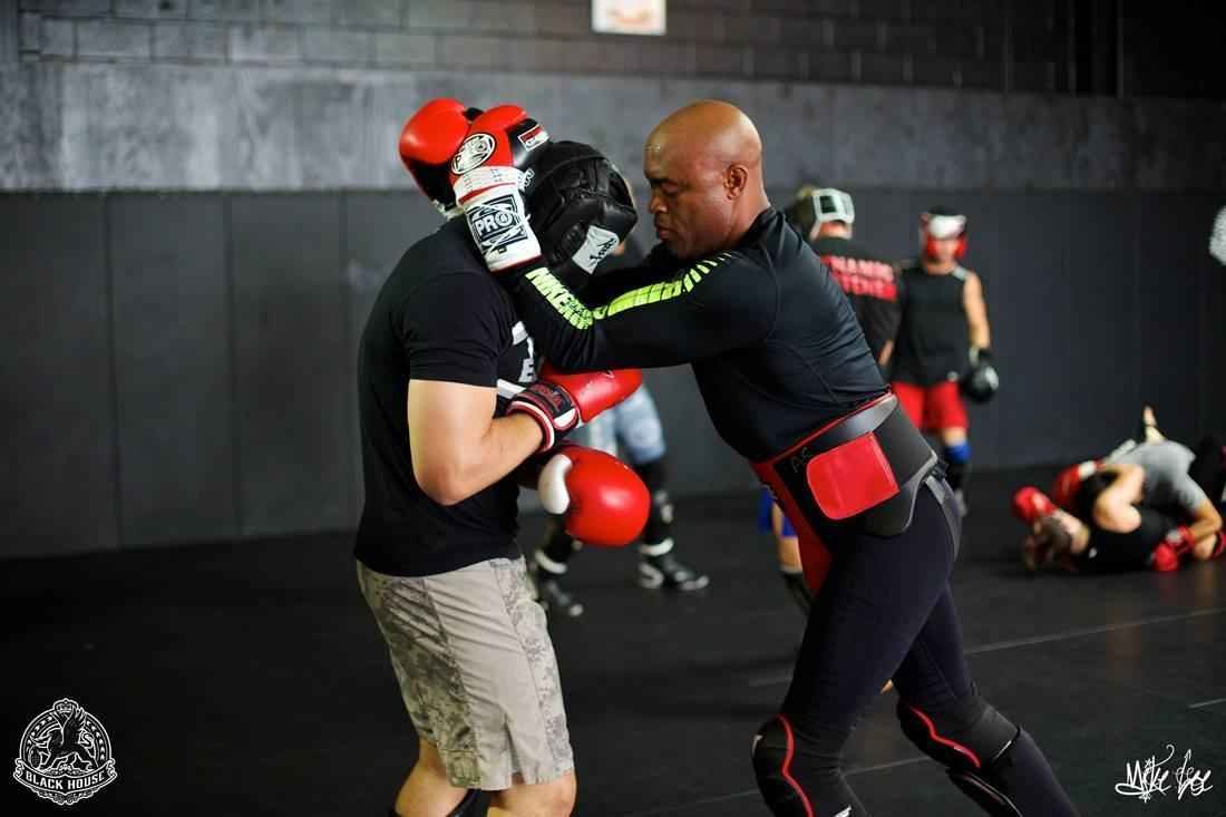 Fotos dos treinos de Anderson Silva em julho