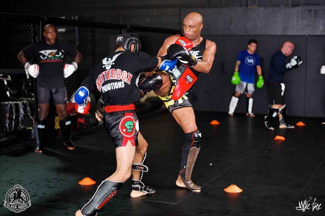 Fotos dos treinos de Anderson Silva em julho