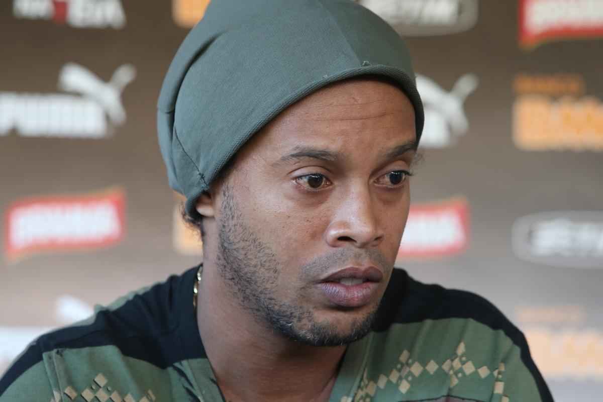 Ronaldinho Gacho se despede do Atltico em entrevista coletiva