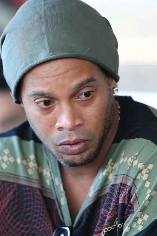 Ronaldinho se despediu do Atltico na manh desta quarta-feira, em entrevista coletiva na Cidade do Galo