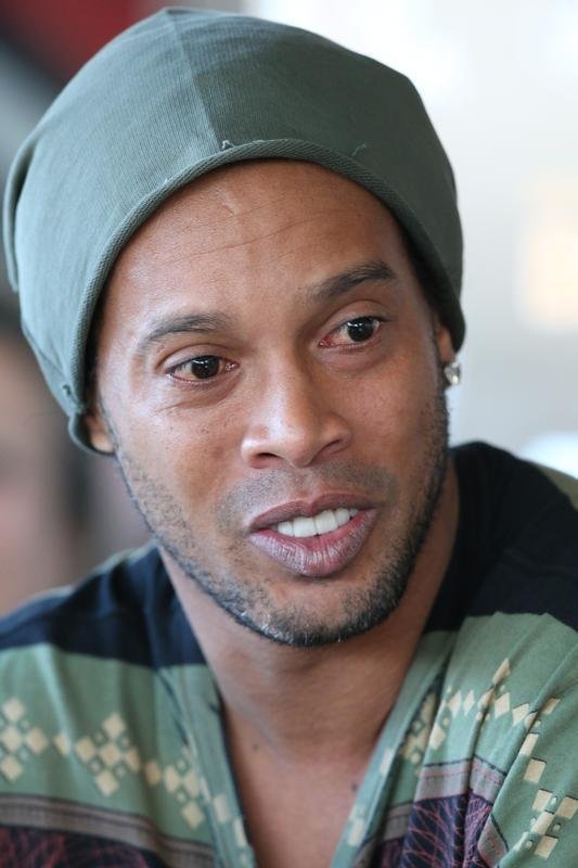 Ronaldinho se despediu do Atltico na manh desta quarta-feira, em entrevista coletiva na Cidade do Galo