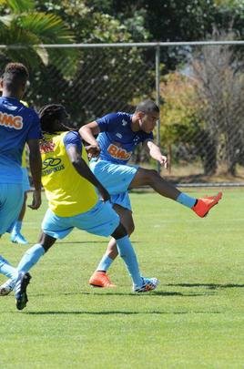 Imagens: Cruzeiro encerra preparao para enfrentar o Botafogo