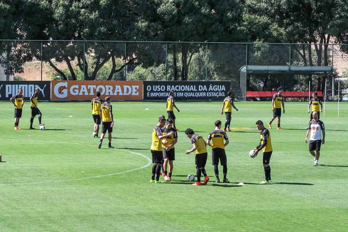 Imagens da reapresentao do Atltico nesta segunda - J no esteve na Cidade do Galo e foi cortado da lista do jogo contra a Chapecoense, na quarta feira