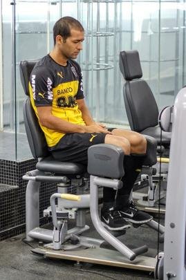 Imagens da reapresentação do Atlético nesta segunda - Jô não esteve na Cidade do Galo e foi cortado da lista do jogo contra a Chapecoense, na quarta feira
