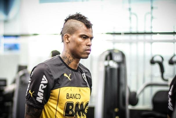 Imagens da reapresentação do Atlético nesta segunda - Jô não esteve na Cidade do Galo e foi cortado da lista do jogo contra a Chapecoense, na quarta feira