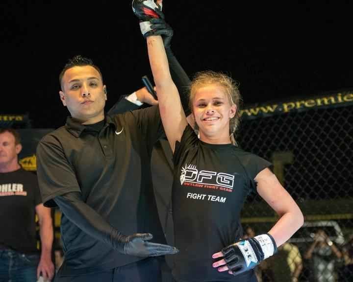 Imagens de Paige VanZant, lutadora do UFC