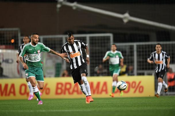 Imagens do jogo entre Atltico e Palmeiras no Independncia