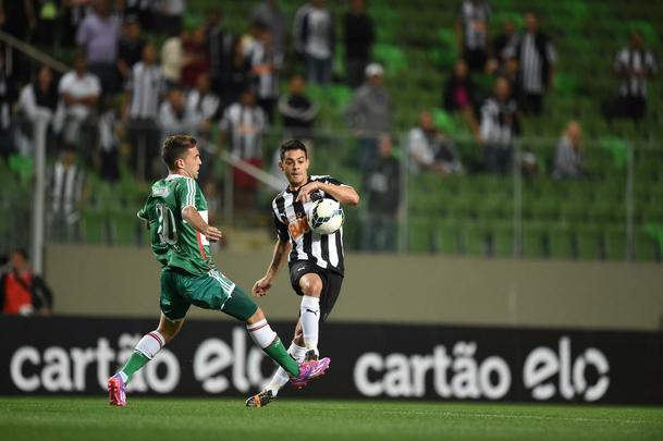 Imagens do jogo entre Atltico e Palmeiras no Independncia