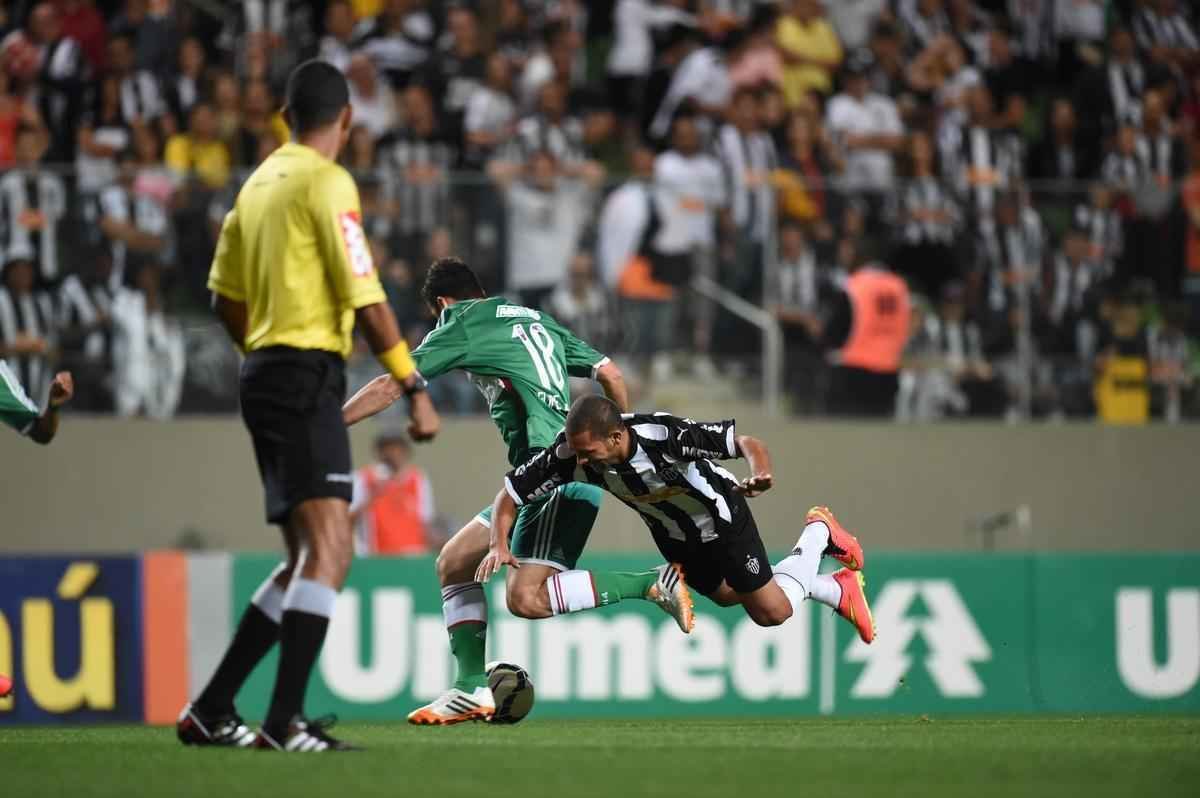 Imagens do jogo entre Atltico e Palmeiras no Independncia
