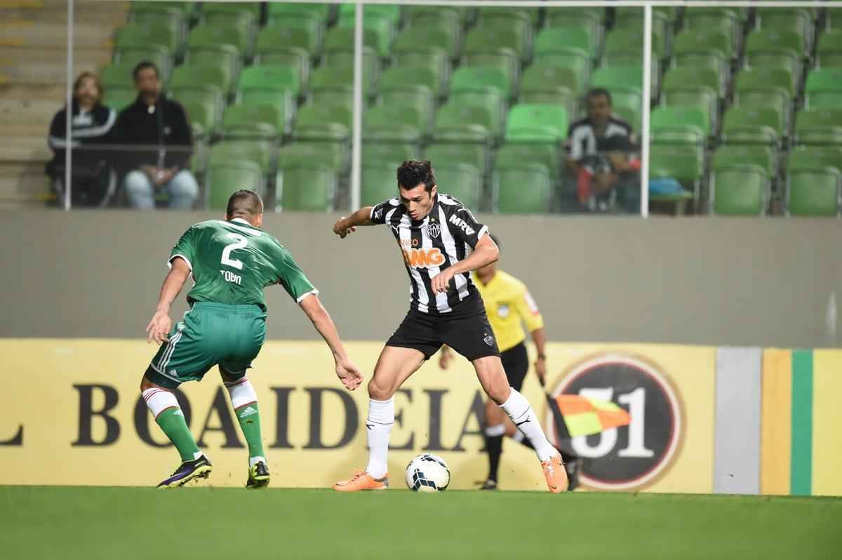 Imagens do jogo entre Atltico e Palmeiras no Independncia