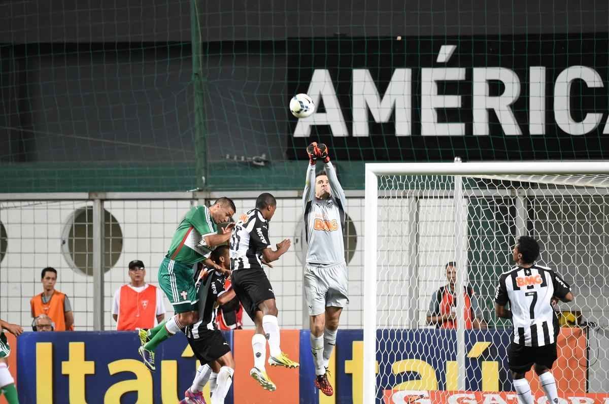 Imagens do jogo entre Atltico e Palmeiras no Independncia