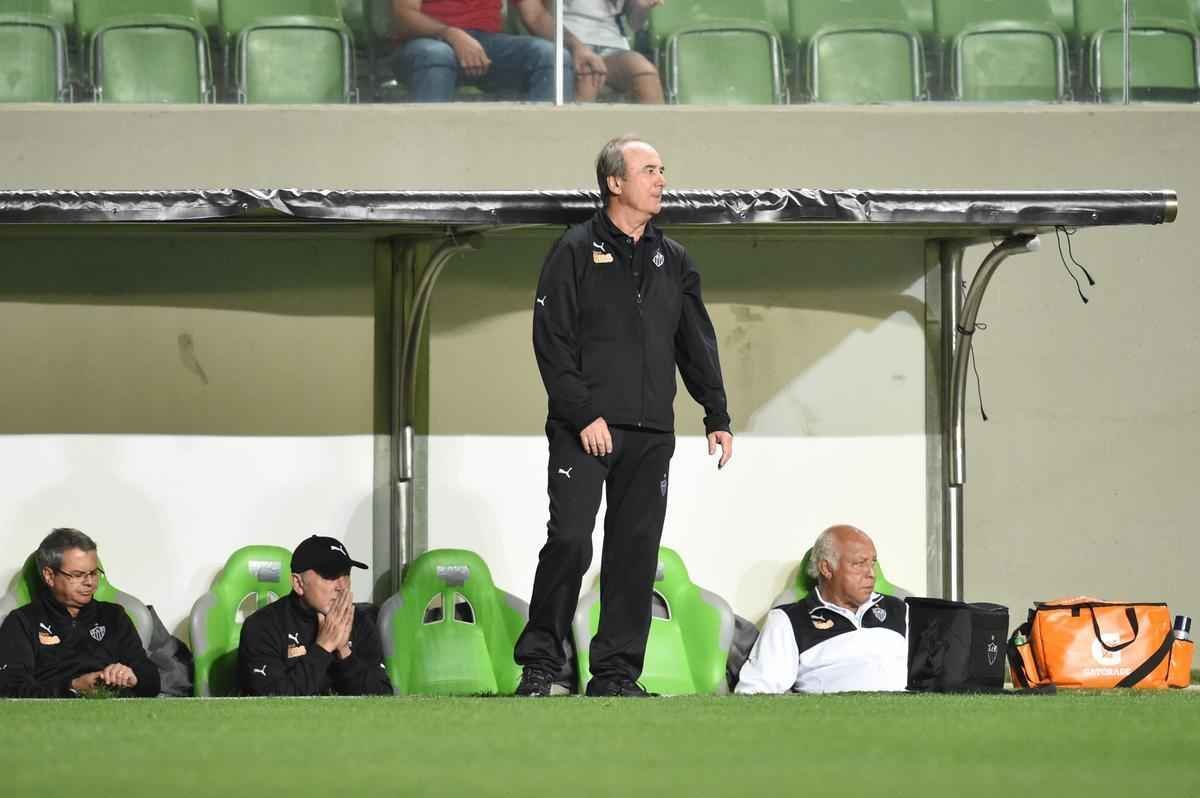 Imagens do jogo entre Atltico e Palmeiras no Independncia