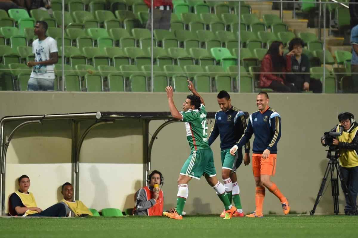 Imagens do jogo entre Atltico e Palmeiras no Independncia