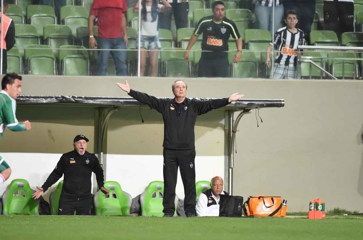 Imagens do jogo entre Atltico e Palmeiras no Independncia