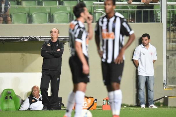 Imagens do jogo entre Atltico e Palmeiras no Independncia