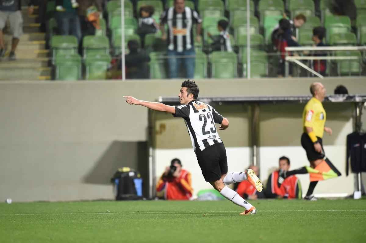 Imagens do jogo entre Atltico e Palmeiras no Independncia