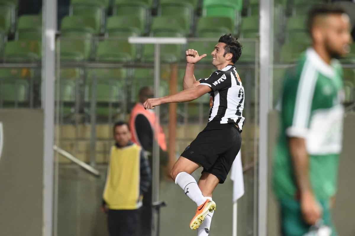 Imagens do jogo entre Atltico e Palmeiras no Independncia