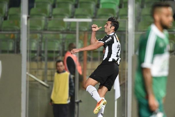 Imagens do jogo entre Atltico e Palmeiras no Independncia