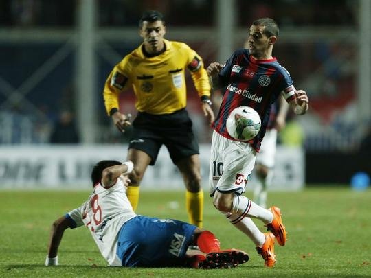 Galeria de fotos do confronto entre San Lorenzo e Nacional, pela deciso da Copa Libertadores 2014