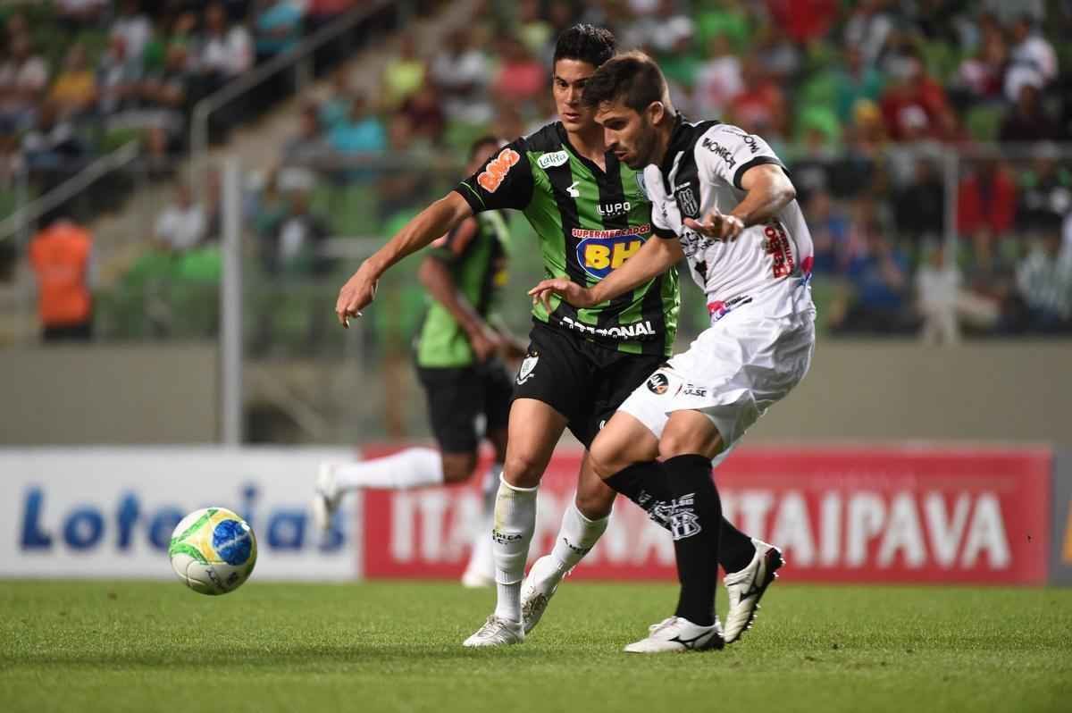 Fotos do jogo entre Amrica e Ponte Preta, no Estdio Independncia, pela 18 rodada da Srie B do Campeonato Brasileiro