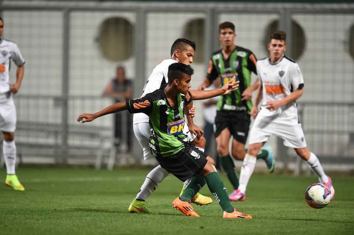 Amrica vence o Atltico, de virada, e conquista a Taa BH de Futebol Jnior