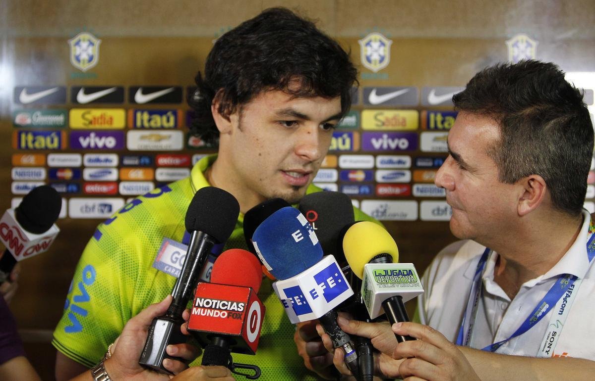 Entrevista coletiva de Ricardo Goulart, do Cruzeiro